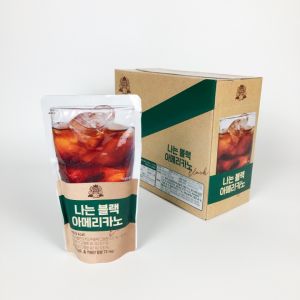 กาแฟพร้อมดื่ม 1 แพ็ค 10 ซอง ICE CAFE กาแฟแบบซอง อเมริกาโน่ ฮาเซลนัท 아이스 น้ำซองเกาหลี