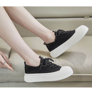 Sepatu Tapak Tebal Tinggi Wanita Korean Style YS 227 TANPA KOTAK SEPATU