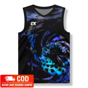 Barokah Jersey Setelan Baju & Celana Singlet Badmintapn Kaos Bulutangkis Printing Jersey Dewasa YNX