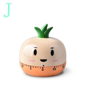 KAWAII BOX Funny Animal Mechanical Timer 60Minutes Cartoon Kitchen Timer Daily Timer Alarm Clock Plastic Time Management Tool Children