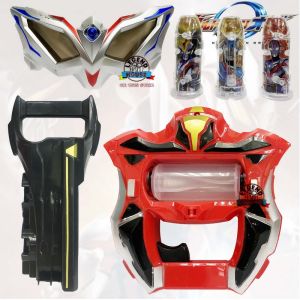 Super Hero Ultraman Geed Toys Henshin Raiser Riser Capsule Glasses Figure Toys Set
