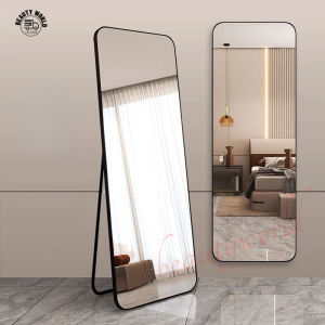 [SG Seller]Full body mirror bedroom wall Fitting Mirror Dressing mirror household stereo mirror wall Mounted Floor Mirro