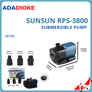 SUNSUN RPS 3800 LITER/RPS3800 POMPA CELUP KOLAM IKAN AQUARIUM