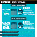 LISTERINE COOL MINT Antiseptic Mouth Wash / Obat Kumur Antiseptik 250ml. 