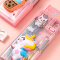 Zaman Now -  Kotak Pensil Case Magnet Untuk Anak Tk & Sd / Kotak Pensil Anak Lengkap Dengan Peruncing / Tempat Pensil Karakter. 