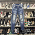 Quần Jeans DSQ Nam In Logo D2 Siêu Đẹp - Quần Bò Nam DSQ Nam Bản 4 Khuy Mới Cao Cấp Hottrend Mway MQU 026. 