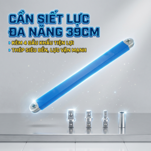 Bộ Cờ Lê Mở Rộng Kèm/Nối Dài Vặn Ốc 39cm/ Thanh Nối Tháo Lắp Ốc Góc Hẹp