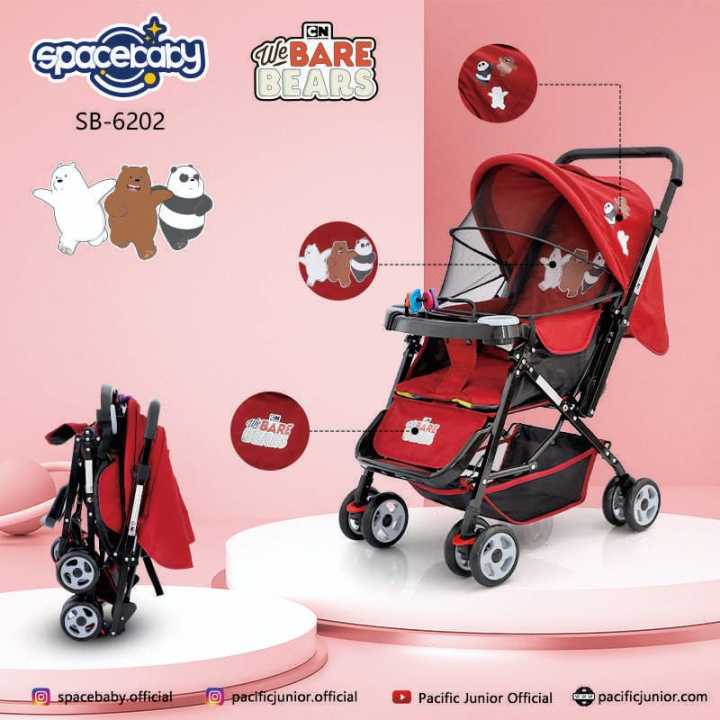 Stroller cheap depan belakang