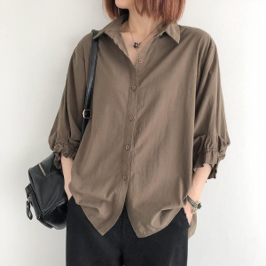 Kemeja Blouse Wanita - SILBIA Blouse - Atasan Wanita Polos