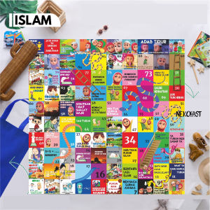 Nekofast mainan ular tangga jumbo ukuran 2×2 m