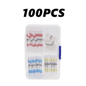100 Chiếc Vòng Hàn Co Nhiệt Dây Thiết Bị Đầu Cuối Kết Nối Thiết Bị Đầu Cuối