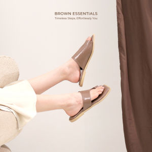 WINOD Quila Sandal Slip On Casual Flat Wanita Teplek Daily Daily