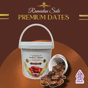 Kurma AL Qashiem Ember 500 gram PRODUKSI TERBARU/ Kurma Al Qassim Enak Original / Kurma Ember Enak