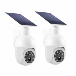 Surveillance Camera Cctv Camera Outdoor Garden Lights Human Sensor Lighting Solar Charging Durable