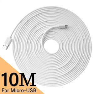 3/10เมตร Samsung สายสำหรับข้อมูลไมโครยูเอสบีชาร์จไวที่ยาวเป็นพิเศษสำหรับ Xiaomi แอนดรอยด์กล้องโทรศัพท์สายข้อมูล Power Bank