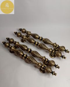 Handle Pintu Kuningan Manggis Antik Full Kuningan 45cm Pegangan Pintu Klasik