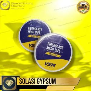 Lakban Perban Isolasi Kasa Lem Gypsum Plafon Fiberglass Tape VSM 3cm x 40m TERMURAH
