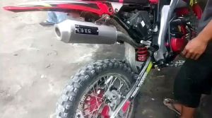 KNALPOT OVER JAPAN FOR KLX 150 - CRF 150 L - DTRACKER 150 SE EXTREME - TIGER TRAIL - VIXION TRAIL