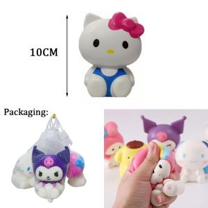 Sanrio Squishy Sanrio Kuromi Cinnamoroll Slow Stress Relief Squishy Decompression Squishy Toys