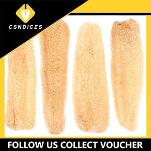 [Csndices] ใยบวบใยบวบธรรมชาติ1ชิ้นแปรงขัดหม้อฟองน้ำ20-25ซม.