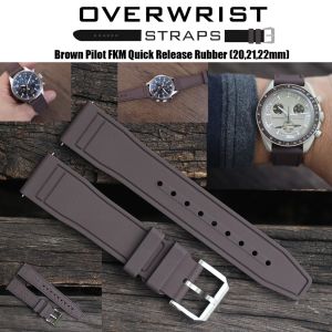 สายนาฬิการุ่น Pilot FKM Quick Release Rubber Strap 202122mm