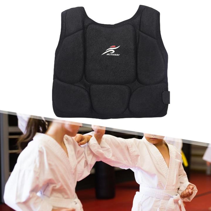 Potective Padded Vest Fo Women Zip Chest Ib Potecto