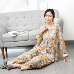 EMILY PIYAMA  Model Amira Set Piyama Pajamas Baju Tidur Busui Bumil Lengan Panjang Celana Panjang