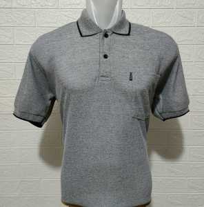 Kaos Polo Saku Dewasa Lengan Pendek | Kaos Kehar Pria | Atasan Baju Kaos Kerah Wangki Bapak Bapak Jumbo