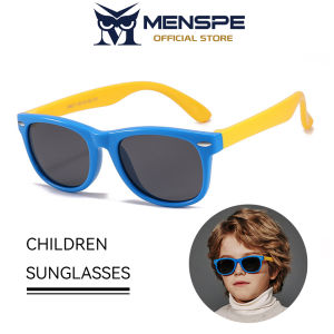 MENSPE Fashion Kids Sunglasses UV400 Sunglasses Childrens Polarized Sunglasses TPEE Sunglasses  Travelling Cycling Hiking Riding Running Glasses