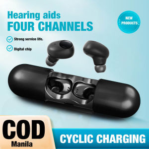 1 Pair Mini Rechargeable Hearing Aids Apparatus In Ear Invisible Hearing Aid Professional Hearing Amplifier