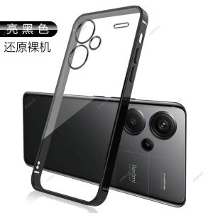 Cover For Xiaomi Redmi Note 13 Pro Plus Case Luxury TPU Soft Silicone Transparent Phone Case For Note13 Pro+ 5G Stylish Bumper