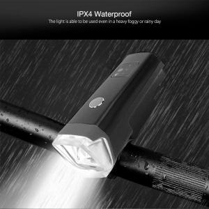 PAlight Bike Flashlight 350LM Rechargeable USB LED Front Lamp