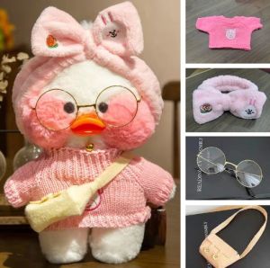 Boneka Bebek Lucu Kado Ulang Tahun Lembut Mainan Gemes Mewah 30Cm Hewan Hadiah Anak-Anak Koleksi