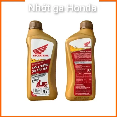 Dầu nhờn xe ga (MB SL 10W-30) HONDA Dầu nhớt nhờn chuyên biệt cho xe ga 10w30 HONDA 110K.