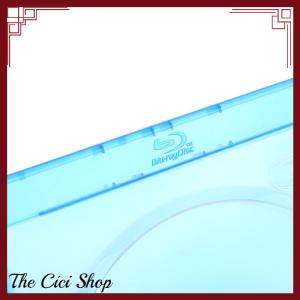 [The Cici Shop] 1Pc Plastic Single Double 3 4 Piece Discs CD Game Case Cover Thickened CD DVD Disc Protective Storage Box Organizer