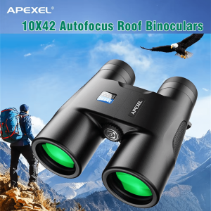 BERGARANSI APEXEL Teropong Binokular jarak jauh mini super zoom Binocular Outdoor HD Vision 10x42