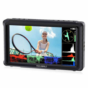FEELWORLD FW568 PRO จอมอนิเตอร์ 6" สำหรับกล้อง ความสว่าง 1200nits พร้อม HDMI 4K 60Hz