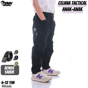 Asnh Celana Anak Panjang Model Tactical Outdoor Gratis Sabuk Nyaman dan Tidak Mudah Sobek