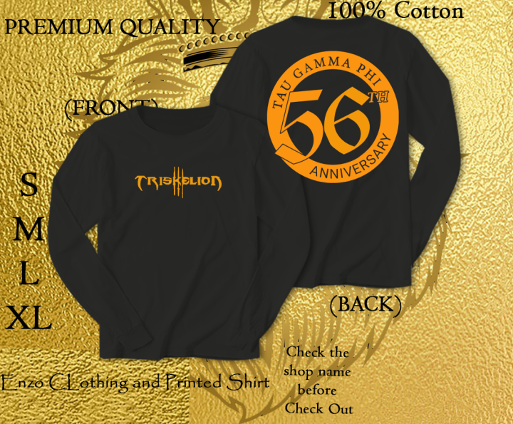Tau Gamma Phi Sigma 56th Anniversary Grand Triskelion Logo Design
