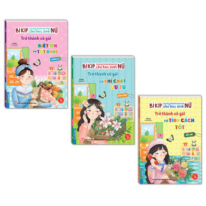 sách - combo 3c Bí kíp trưởng thành cho học sinh nữ - nhân ai + bản lĩnh + nỗ lực