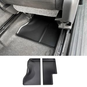 OnlyF U JeCar Car Under-seat Storage For Suzuki Jimny 2019 + Front Seat Black ABS  Tray Organizer Case Stowing Tidying Accessories 2B5Z7