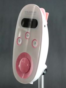 （China）Doppler Fetal  Monitor Home Use Fetal Doppler Detector for  Women Portable Baby Heartbeat Monitor Household Pregnancy Care Device