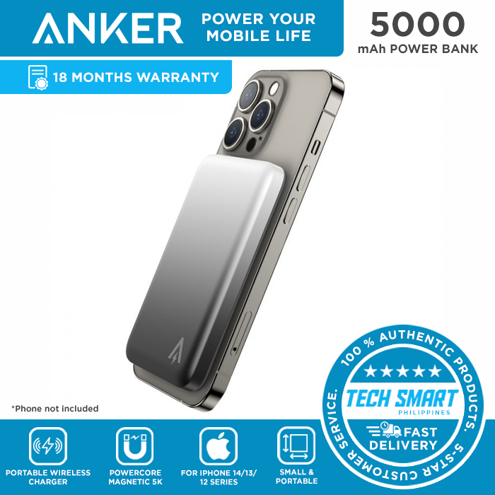 ANKER ANKER POWERCORE MAGNETIC 5000 NAV… Anker's new 5K MagSafe
