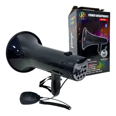 18L RED DIAMOND Handheld Megaphone Rechargeable with Recorder USB TF Card Loudspeaker