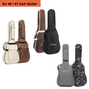 8/10/10.6mm Thick Padding Waterproof Acoustic Guitar Gig Bag for 40 41Inch Acoustic Guitar with Neck Strap2026