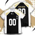 แฟชั่นใหม่ Jersey เสื้อยืด Vollyball เสื้อยืด Anime Haikyu Libero Fukurodani ทีม 2 2023. 