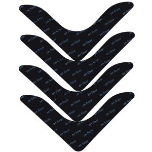 4Pcs Non-slip Carpet Stickers Reusable Heart-Shaped Triangle Carpet Fixing Tape Corner Pad Home Accessories