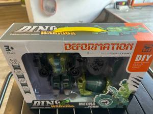 Robot Biến Hình Khủng Long DINO Warrior – Dòng Deformation DIY