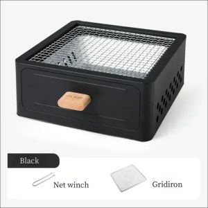 New Outdoor BBQ Camping Stove Brazier Barbecue Grill Stove Tea Cooking Household Indoor Carbon Charcoal Stove