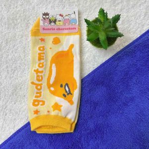 Korean Socks- New Melody Kuromi Cinnamoroll-Ankle  Iconic Socks